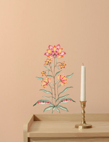 Floral wall decal, wall decor, interior design, wall decal nepal